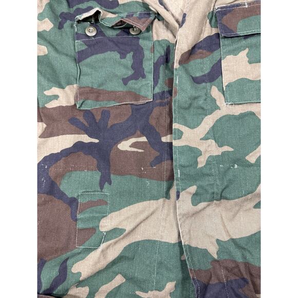 Propper Woodland Camo BDU Military Field Shirt Jacket Men’s Large Regular - Picture 6 of 7